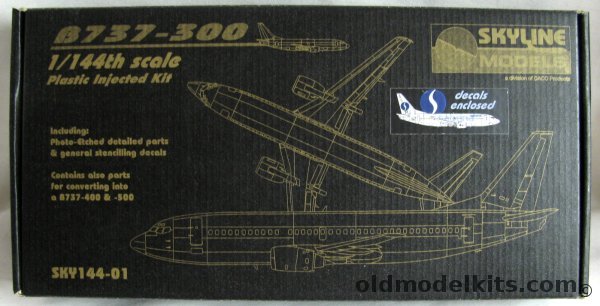 Skyline Models 1/144 Boeing 737-300, SKY144-01 plastic model kit
